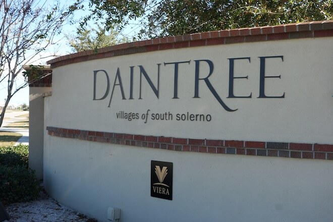 Daintree is an exceptional gated community in the master planned community of Viera.  Situated in the Villages of South Solerno, and north of Duran Golf Course, Daintree is comprised of a beautiful collection of lakefront single family, one-two story homes.