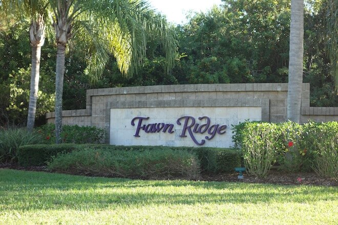 Located in East Viera is the beautiful community, Fawn Ridge. Just off of Murrell Road, this development boasts single family homes on lots 55' to 130' in size built by notable homebuilders like Holiday Builders and Maronda Homes.  Residents enjoy astounding views of the conservation area and sparkling lake. Pricing for homes in Fawn Ridge range from $170,000 to $250,000.