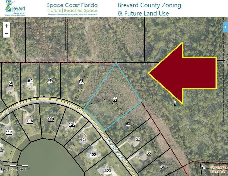 5657 Cypress Creek Drive, Grant Valkaria, FL 32949 Vacantland Listing